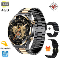 New NFC Smartwatch Men 4GB ROM  Wireless 4GB ROM Bluetooth Call 📞⌚️