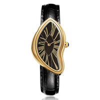 Surrealist Art Melting Clock Watch Unique Soft Time Quartz Wristwatch ⌚️