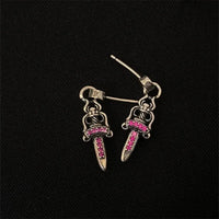 CRH Zircon Sword Earrings Design Earring Jewelry ⚜️
