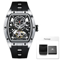 Automatic Mechanical Watch Men Wristwatch Fashion Black Waterproof ⏱️