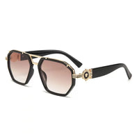 Fashion Metal Decorative Sunglasses 🕶️