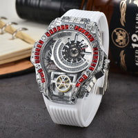Full diamond Classic Quartz Watches Mens Case Business Luxury 💎