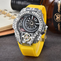Full diamond Classic Quartz Watches Mens Case Business Luxury 💎