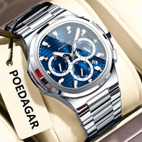 Luxury Men Watch Stainless Steel Quartz Men's Watches⌚️