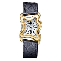 Surrealist Art Melting Clock Watch Unique Soft Time Quartz Wristwatch ⌚️