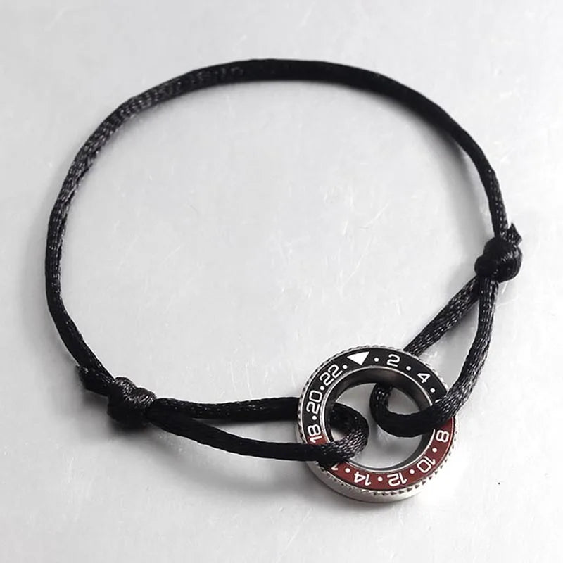 GMT Watches Speedometer Bezel Rope Bracelet ✨