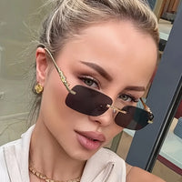 Luxury Square Sunglasses Women Men Retro Brand Designer 🕶️