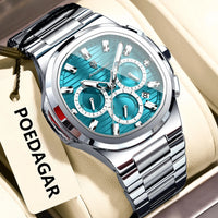 Luxury Men Watch Stainless Steel Quartz Men's Watches⌚️