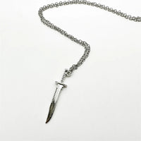Gothic Knife Dagger Pendant Chokers Necklace Jewelry 🔪