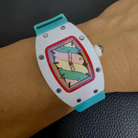 Luxury Candy Watch For Women Elegant Tonneau Original Design Watch 🍭