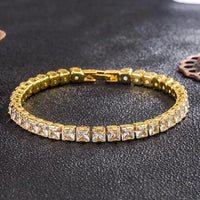 D VVS1 Moissanite Tennis Bracelet Original s925 Sterling Silver Plated 18k White Gold ✨