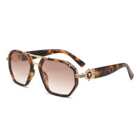 Fashion Metal Decorative Sunglasses 🕶️
