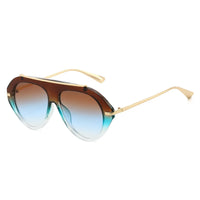 Luxury Oversized Pilot Sunglasses Unisex  Gold Frame Vintage Shades 🕶️