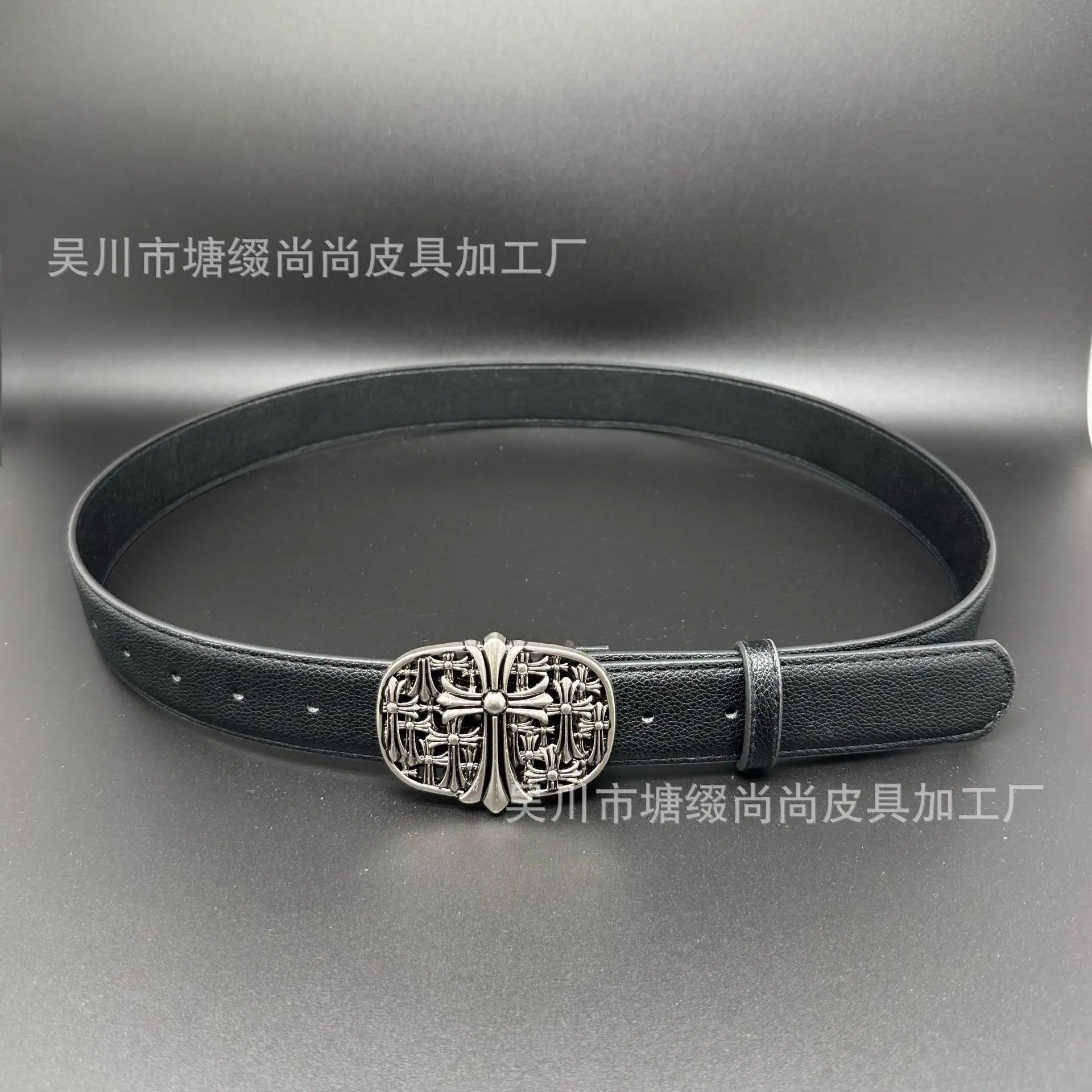 CRH  Women Men Belts Goth Ladies Hip Hop Punk Rivet Skeleton Belt ⚜️