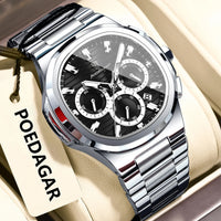 Luxury Men Watch Stainless Steel Quartz Men's Watches⌚️