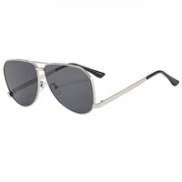 Fashion Oversized Oval Sunglasses Men-Women Vintage Punk Metal Frame Sunglasses 🕶️
