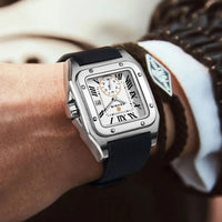 Santos Tank Series with Calendar Display Men's Watch⏱️