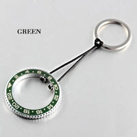 GMT Watches Speedometer Speed Dial Bezel Car Keychain ⏱️