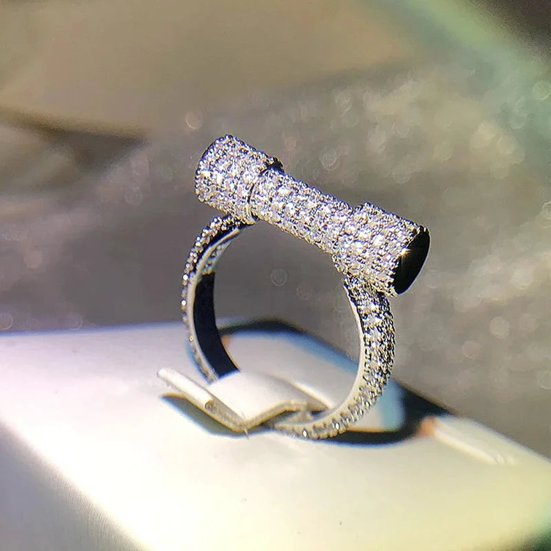Huitan New Fashion Design Women Finger Ring💍