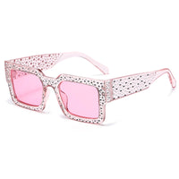 Luxury Square Sunglasses Diamond Rectangle Sunglasses 🕶️