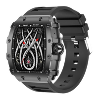 NFC Voice  Smart Watch -- 1.76 inch 3D Dynamic Dial IP67 Waterproof Bluetooth Call  Smartwatch ⌚️