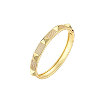 18K Gold Plated Brass Fashion Bracelets Female Temperament Simple Trendy Bracelet 💎