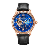 Luxury Men's Business Automatic Mechanical Skeleton Design Watch ⌚️