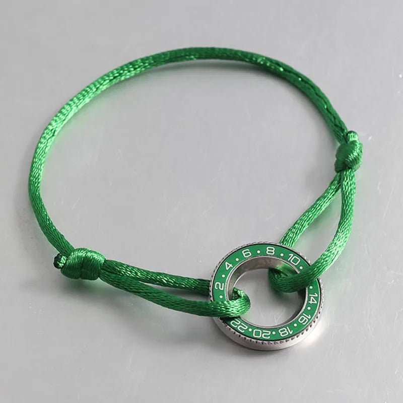 GMT Watches Speedometer Bezel Rope Bracelet ✨