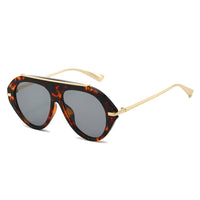 Luxury Oversized Pilot Sunglasses Unisex  Gold Frame Vintage Shades 🕶️