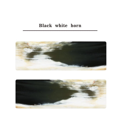 Brand fashion classic three nail glasses sunglasses handmade custom natural horn plate