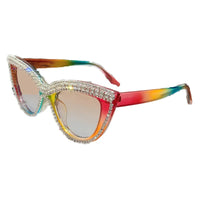 Rhinestones Cat Eye Sunglasses Stylish Women Shades Designer Sunglasses 🕶️