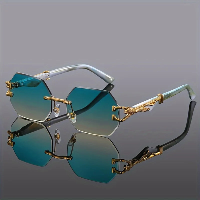 Luxury Leopard Print Sport Lightweight & Durable Composite Frame Sunglasses 🕶️