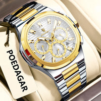 Luxury Men Watch Stainless Steel Quartz Men's Watches⌚️
