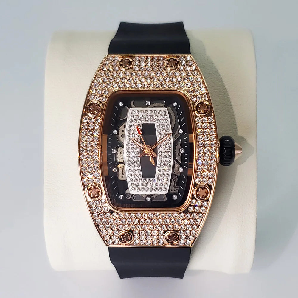 Luxury Diamond Watch For Women Elegant Original Design Watches ⏱️