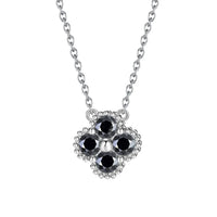 925Sterling Silver Clover Moissanite Women's Necklace With Certificate 💎