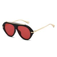 Luxury Oversized Pilot Sunglasses Unisex  Gold Frame Vintage Shades 🕶️