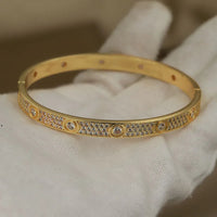 Classic Full Crystal Luxury Zirconia Bracelet Fashion Brand Jewelry ✨
