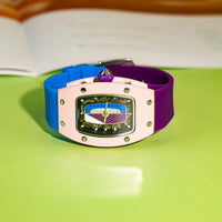 Luxury Candy Watch For Women Elegant Tonneau Original Design Watch 🍭