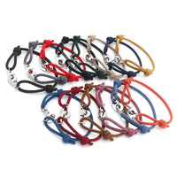DV String Bracelet For Men Women Stainless Steel Sliding Adjustable Bracelet 🔗