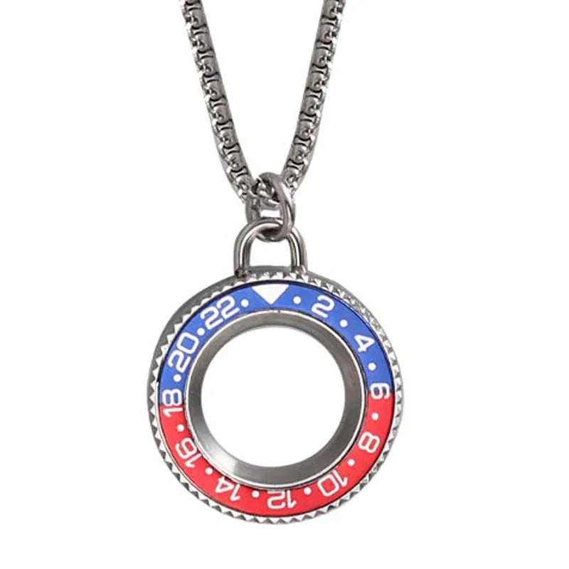 GMT Watches Speedometer Bezel Steel Necklace ✨