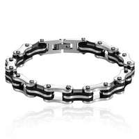 Bike Bicycle Chain 316L Stainless Steel Mens Bracelet ⛓