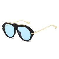 Luxury Oversized Pilot Sunglasses Unisex  Gold Frame Vintage Shades 🕶️