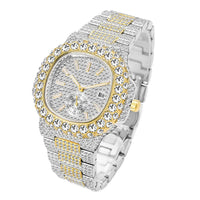 Luxury Iced Out Watches Men Fashion Diamond Watch Men Waterproof  💎
