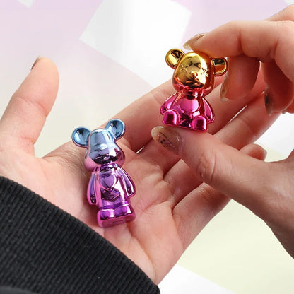 4Pcs Cute Bear Ornaments Car Dashboard Ornaments Center Console Decorations ✨