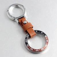 GMT Watches Speedometer Speed Dial Bezel Car Keychain ⏱️