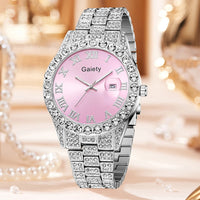Luxury 1/3/4 PCS Men's Watch Set Roman Digital Scale Dial Quartz Watch Jewelry Set 💎