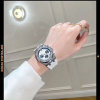 Luxury women's watch with decorative rhinestones 💎