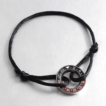 GMT Watches Speedometer Bezel Rope Bracelet ⏱️