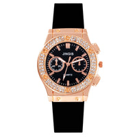 New Silicone Quartz Watch Diamond Watch Neutral Watch Alloy 💎