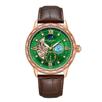 Luxury Men's Business Automatic Mechanical Skeleton Design Watch ⌚️